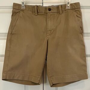 Gap Khaki Flat Front Shorts Size 31